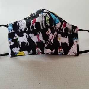 Mask fitted with filters